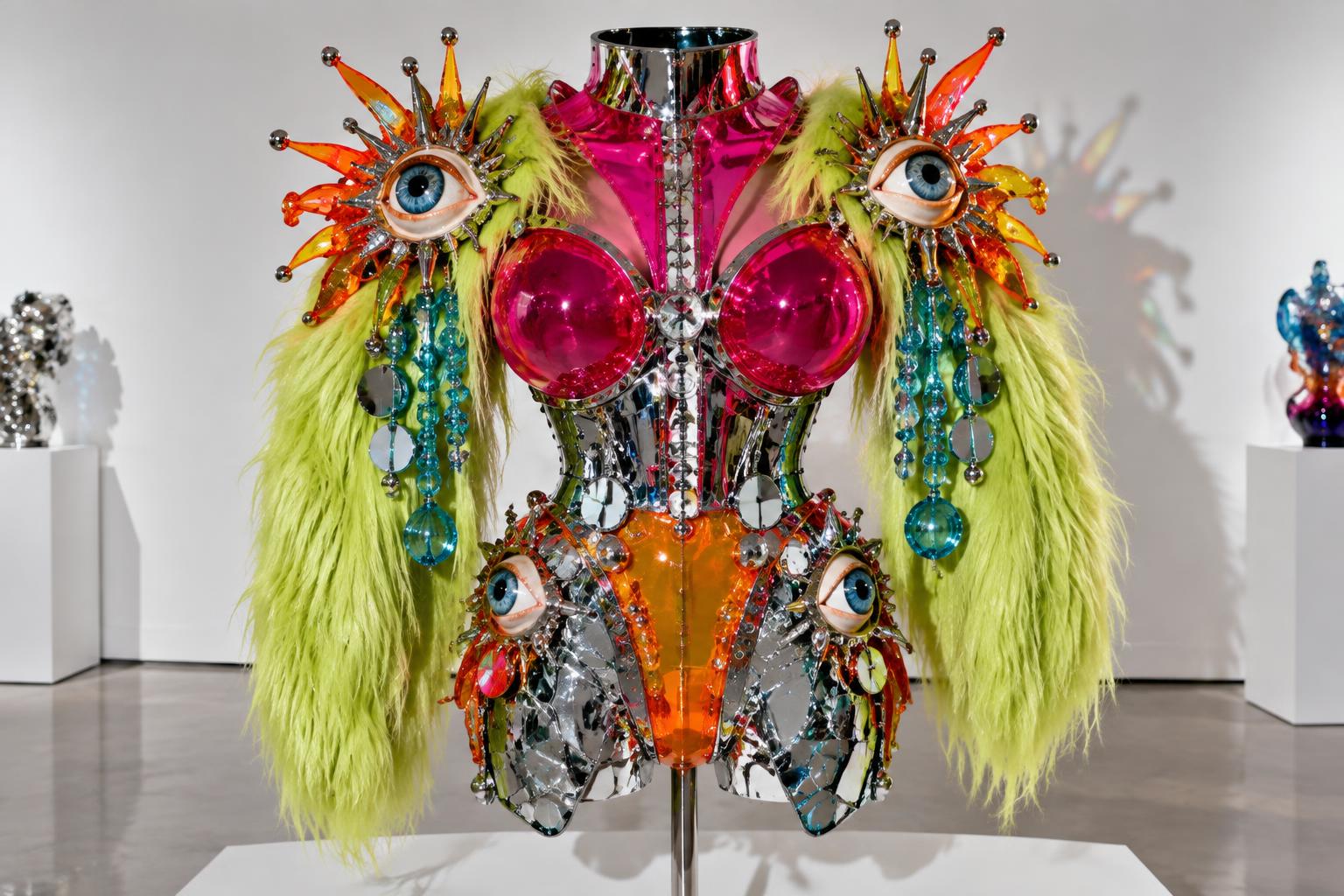 A vivid surreal fashion-art edition